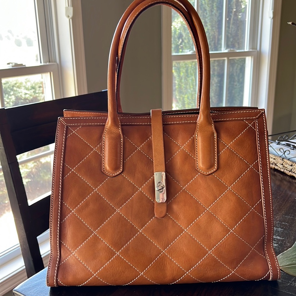 Cavalcanti Italian crossbody brown